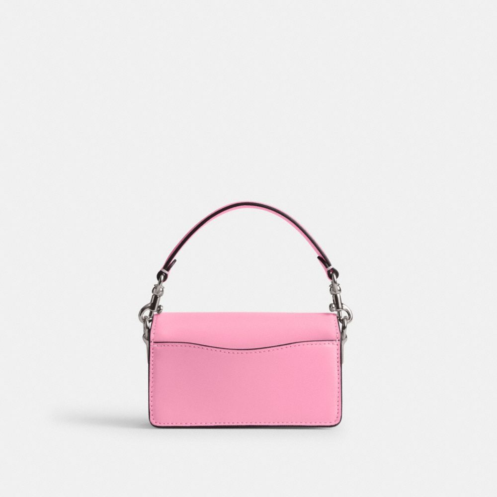 Coach Tabby Bag 12 In Signature Canvas Crossbody Veske Dame Sølv Rosa | LDF754863