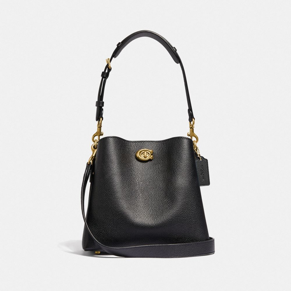 Coach Willow Bucket Bag Skulderveske Dame Svarte | HPY825940